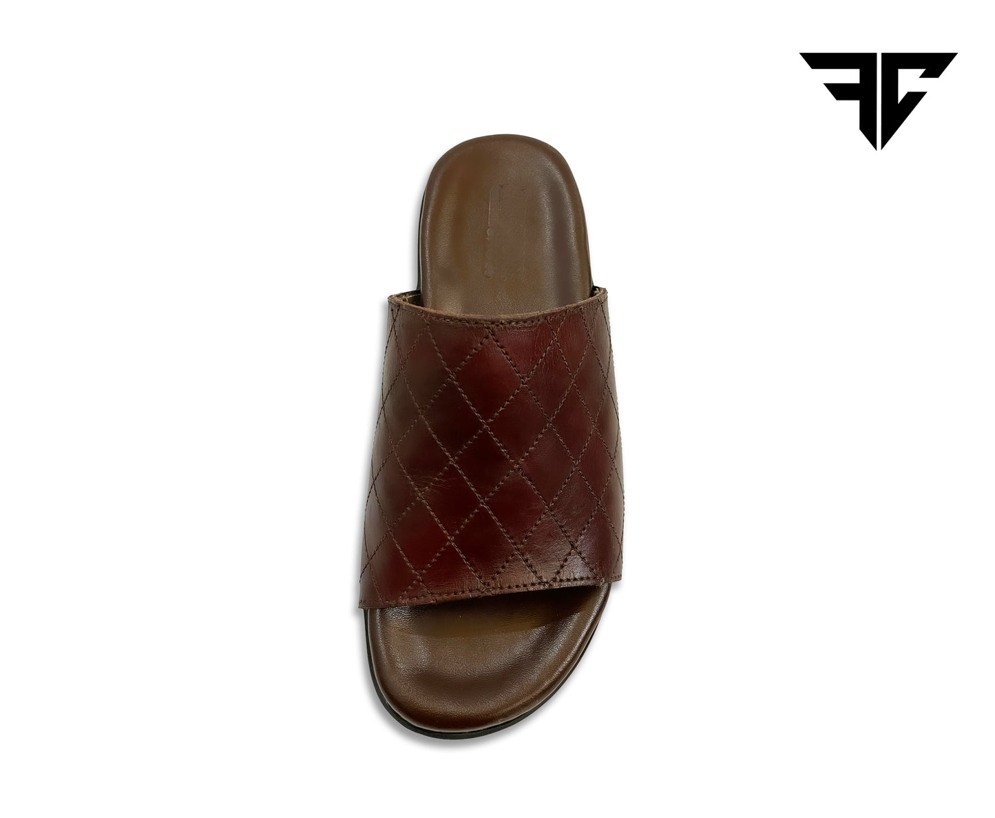 Handcrafted Premium Leather Chappal – Deep Brown Classic