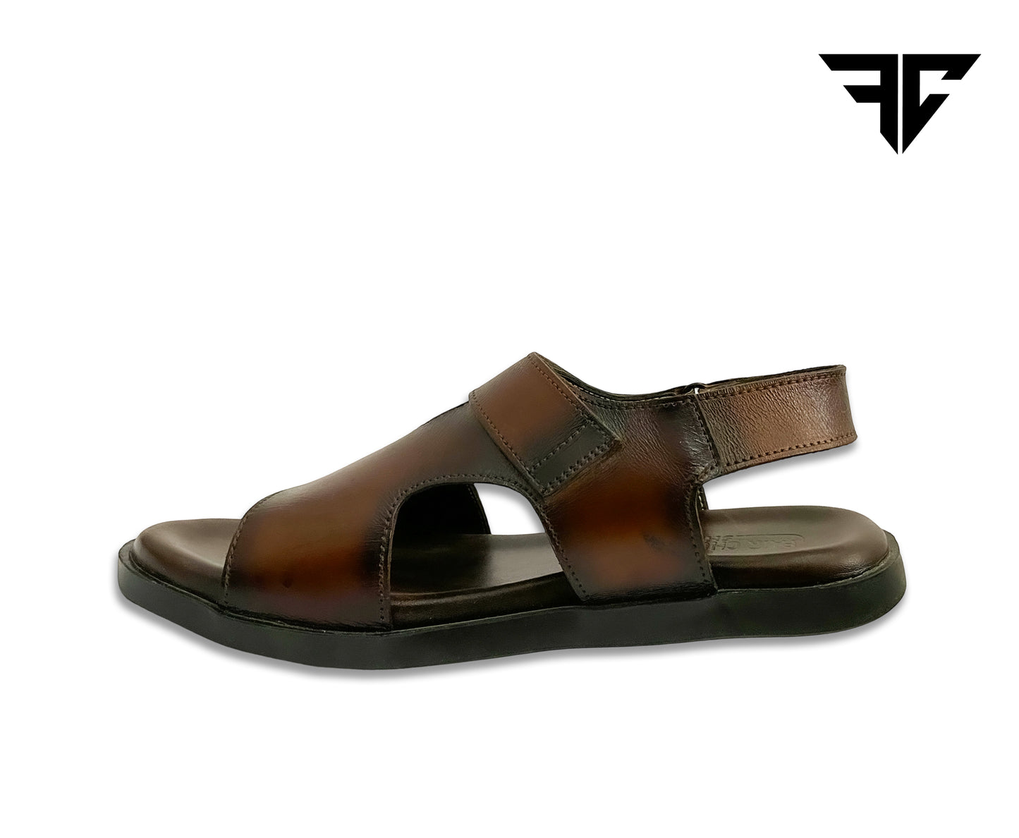 Handcrafted Leather Sandals – Classic Double Strap Brown