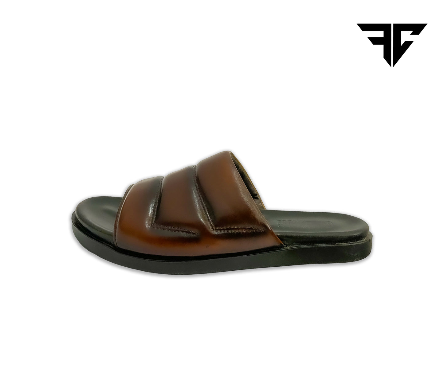 Handmade Brown Leather Chappals – FairChoice Shoes