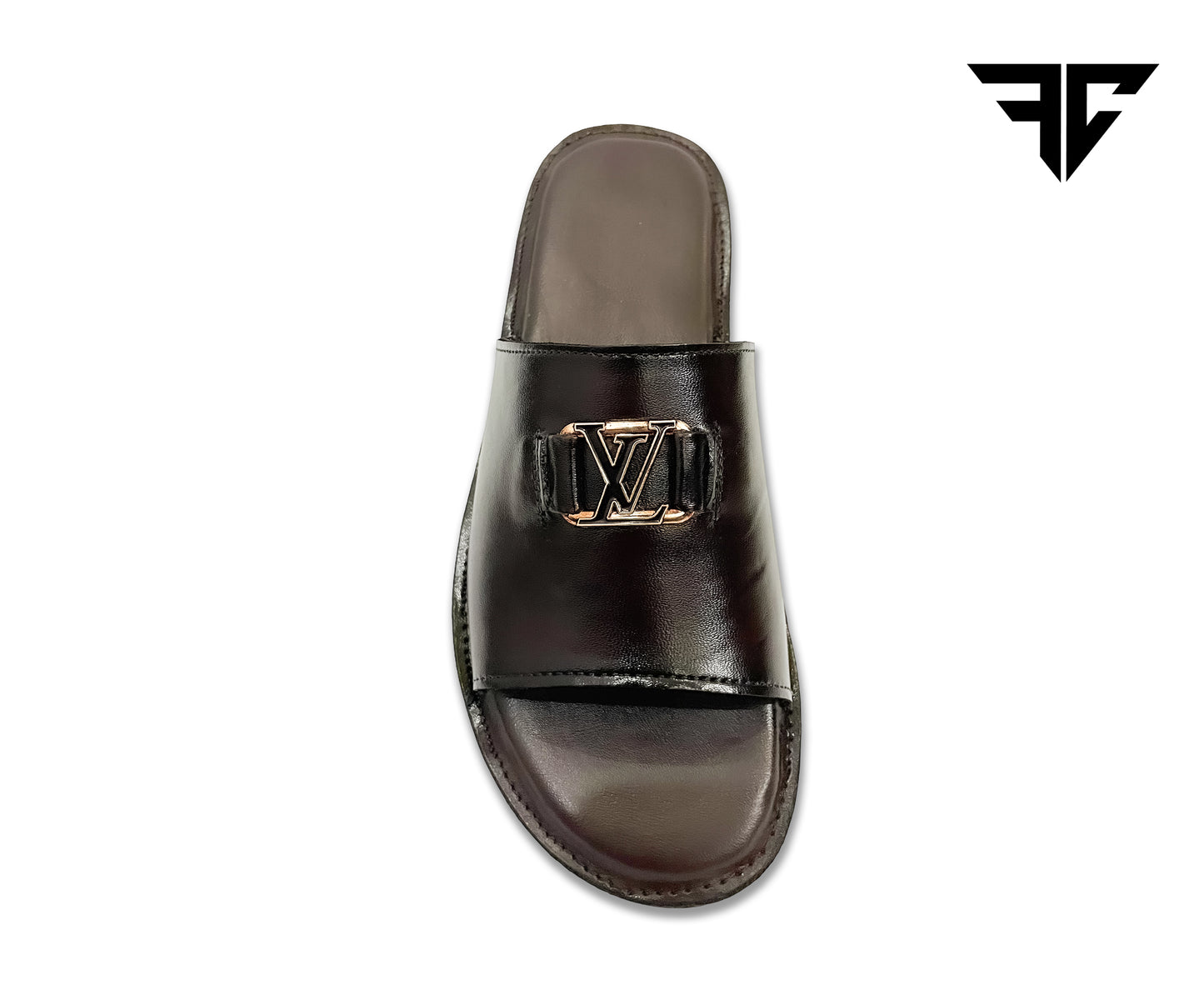 Men’s Brown Leather Chappals – Classic Look with All-Day Comfort