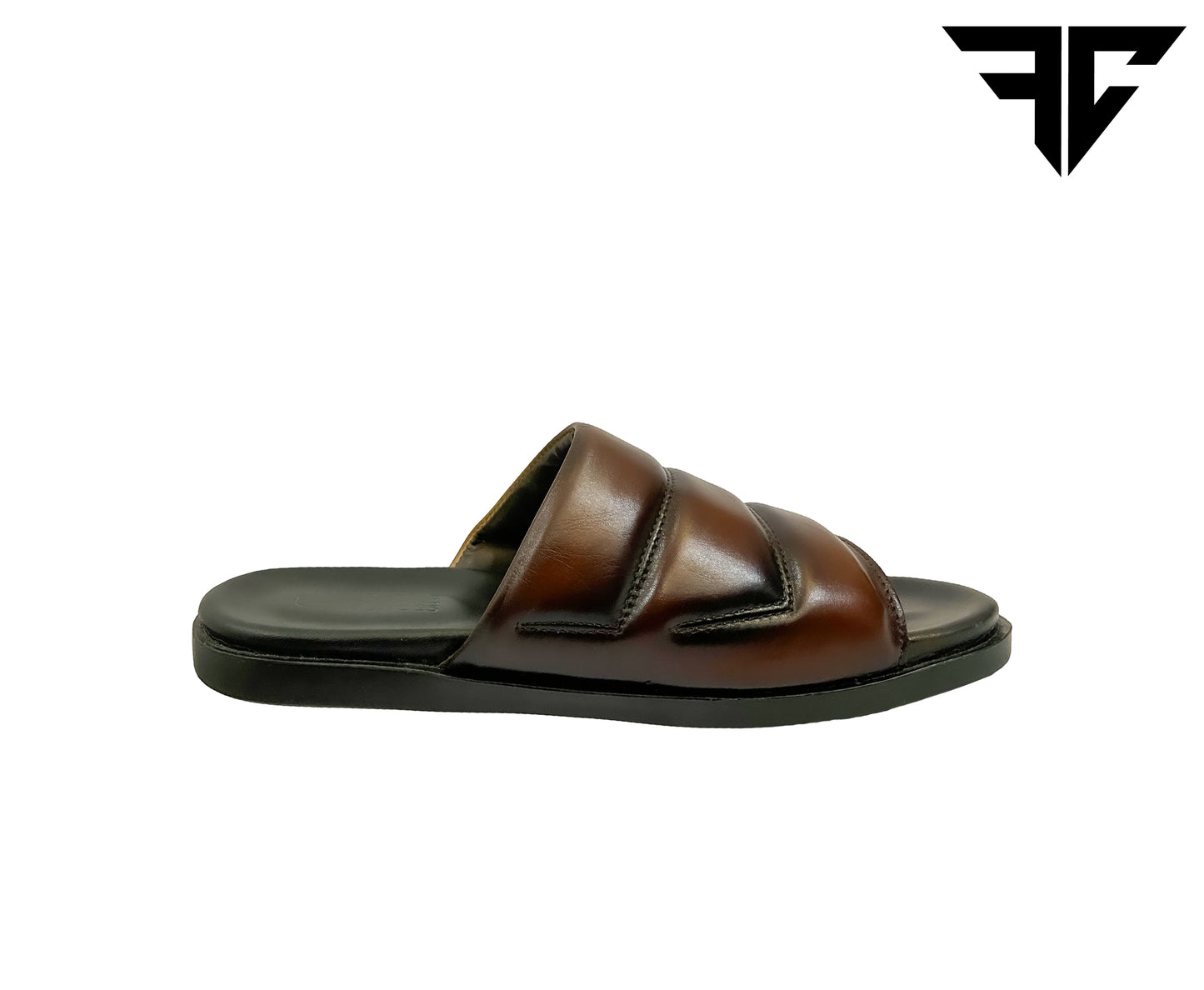 Handmade Brown Leather Chappals – FairChoice Shoes