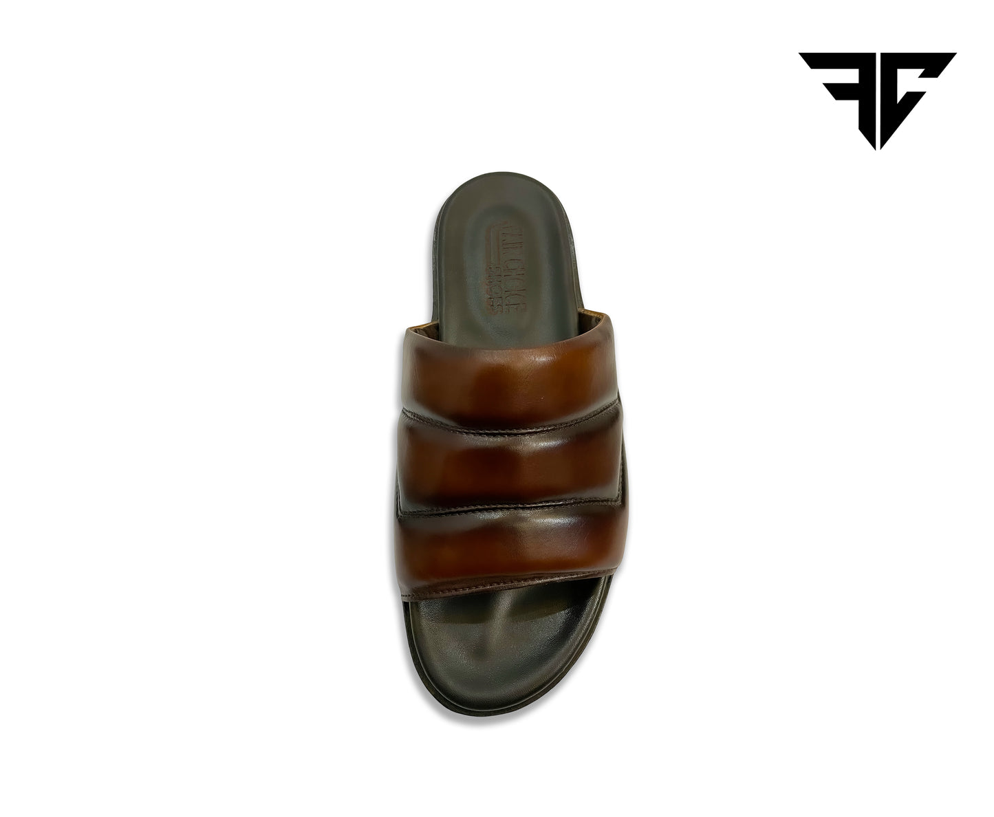 Handmade Brown Leather Chappals – FairChoice Shoes